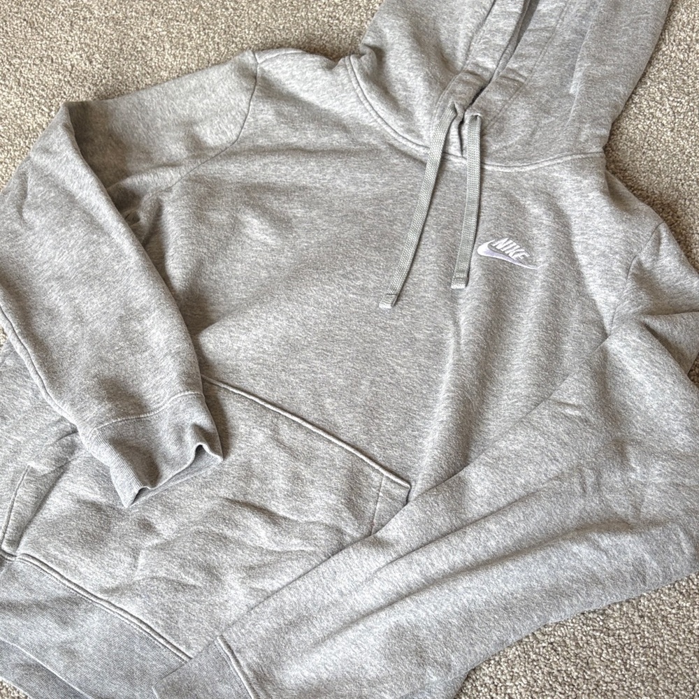 Nike Heather Grey Hoodie